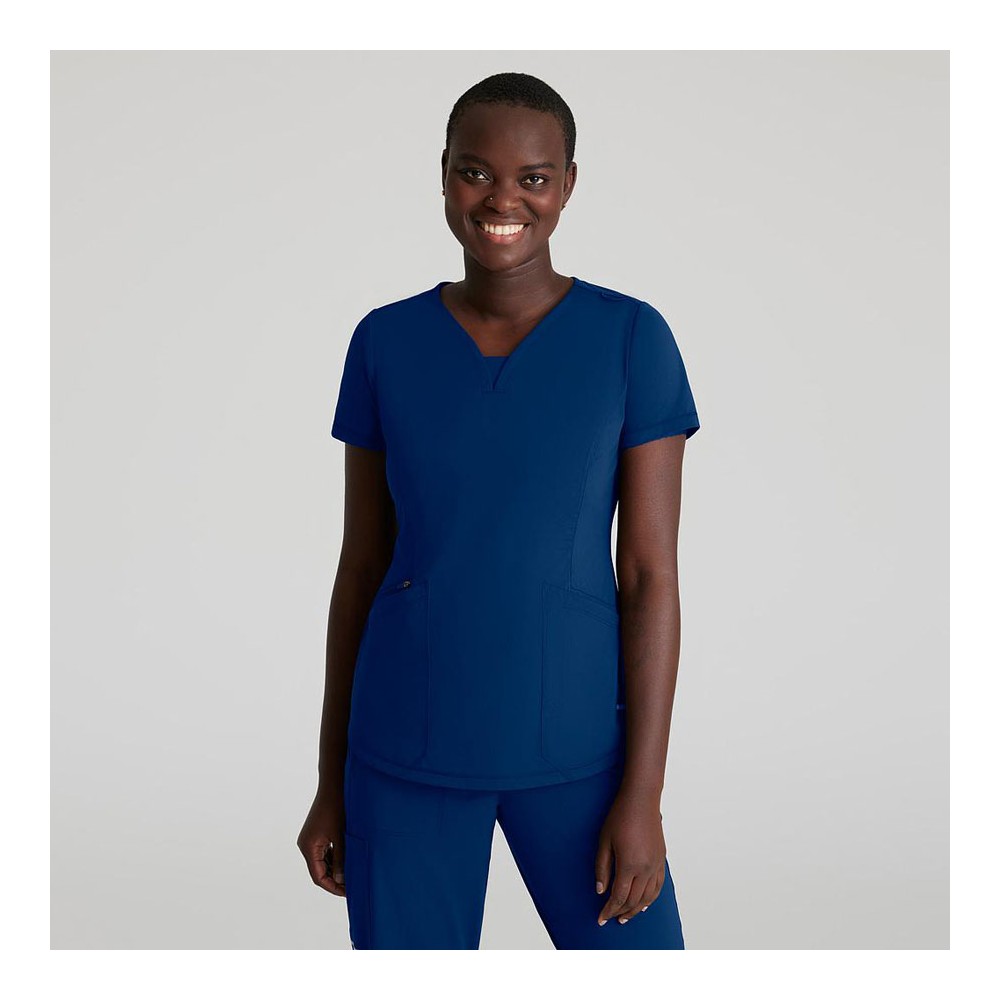Blusa sanitaria mujer Serene Barco SKT220 navy