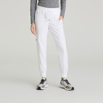 Pantalón de sanidad mujer elástico Barco GRSP537 blanco