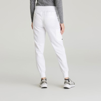 Pantalón de sanidad mujer elástico Barco GRSP537 blanco