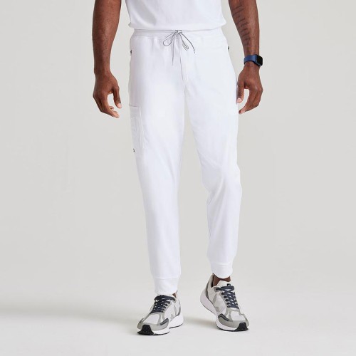 Pantalón de sanidad hombre elástico Barco GRSP550 blanco