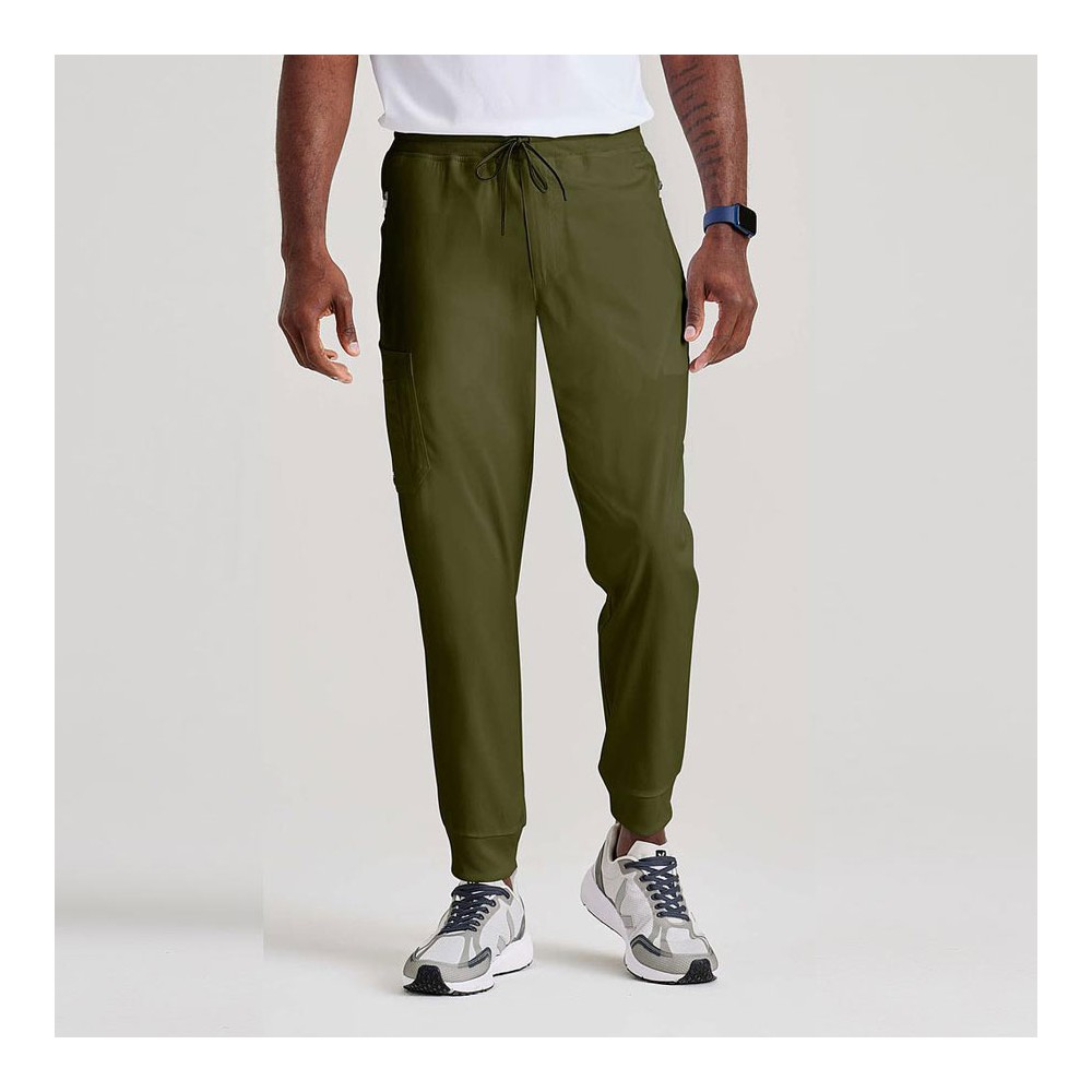 Pantalón de sanidad hombre elástico Barco GRSP550 verde oliva
