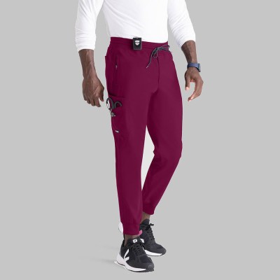 Pantalón de sanidad hombre elástico Barco GRSP550 wine