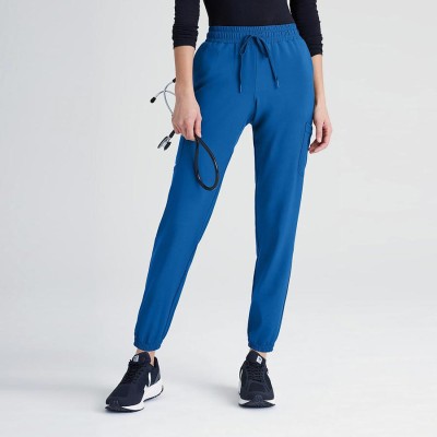 Pantalón médico ecológico de mujer Barco GSSP625 Azul royal