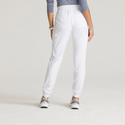 Pantalón médico clásico de mujer Barco GSSP625 blanco