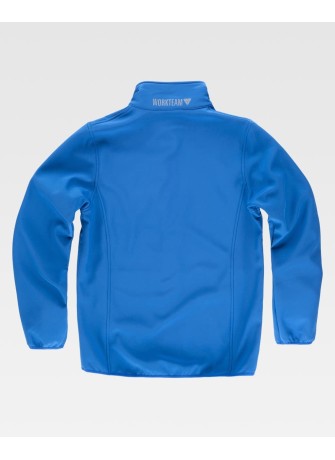 Chaqueta Workshell doble capa Workteam S9105 Azulina