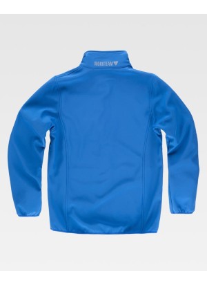 Chaqueta Workshell doble capa Workteam S9105 Azulina