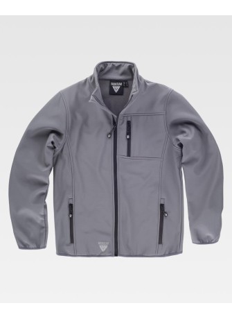 Chaqueta Workshell doble capa Workteam S9105 Gris