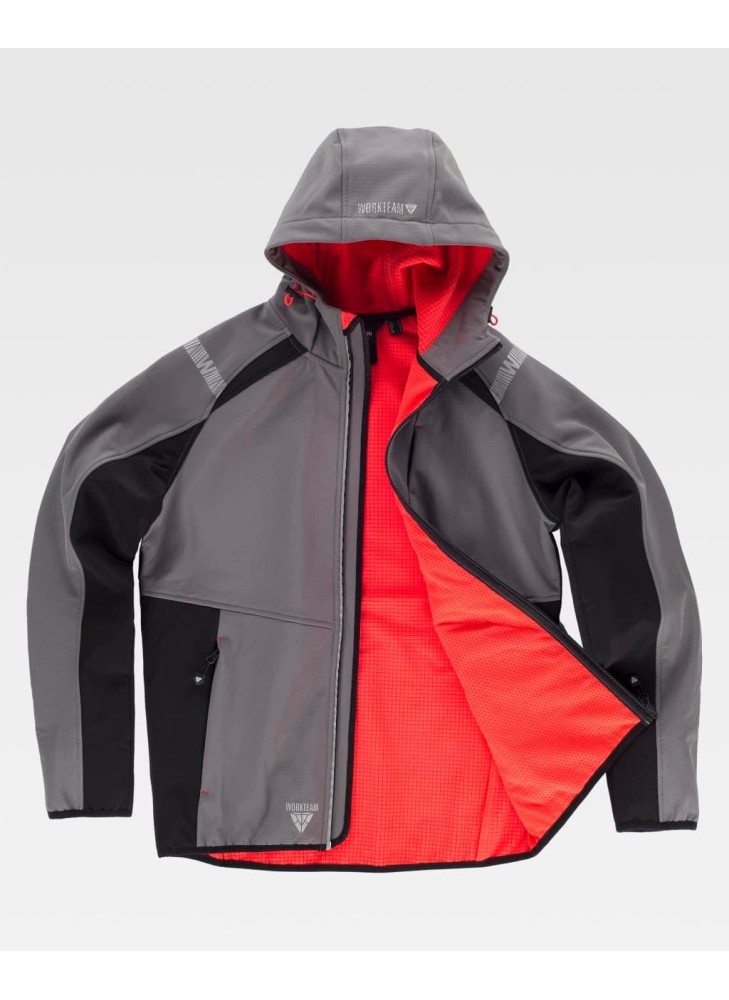 Chaqueta Workshell tejido Reciclado S7830