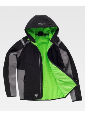 Chaqueta Workshell tejido Reciclado S7830