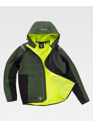 Chaqueta Workshell tejido Reciclado S7830