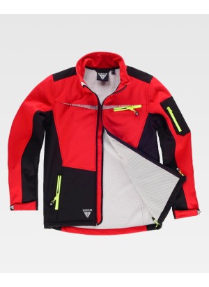 Chaqueta Workshell transpirable Workteam S7825