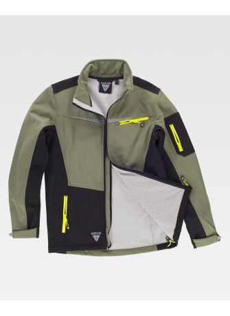 Chaqueta Workshell transpirable Workteam S7825