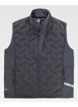 Chaleco Workshell acolchado sin mangas Workteam S7810