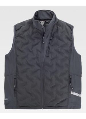 Chaleco Workshell acolchado sin mangas Workteam S7810