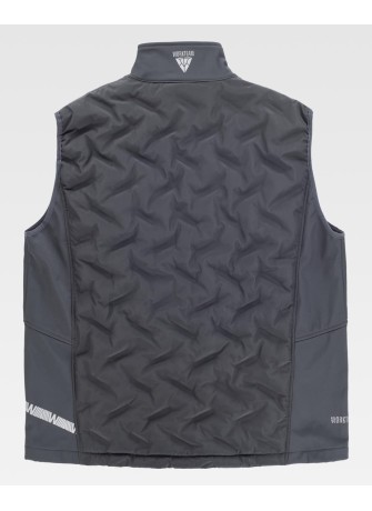 Chaleco Workshell acolchado sin mangas Workteam S7810