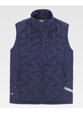 Chaleco Workshell acolchado sin mangas Workteam S7810