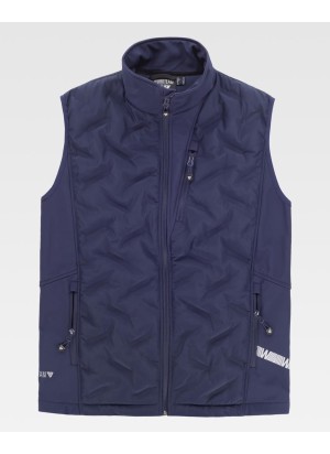 Chaleco Workshell acolchado sin mangas Workteam S7810