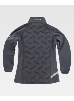 Chaqueta Workshell acolchada de mujer Workteam S7815