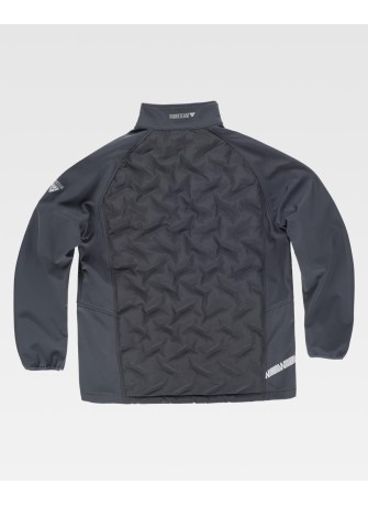 Chaqueta Workshell acolchada de hombre Workteam S7800