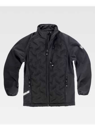 Chaqueta Workshell acolchada de hombre Workteam S7800