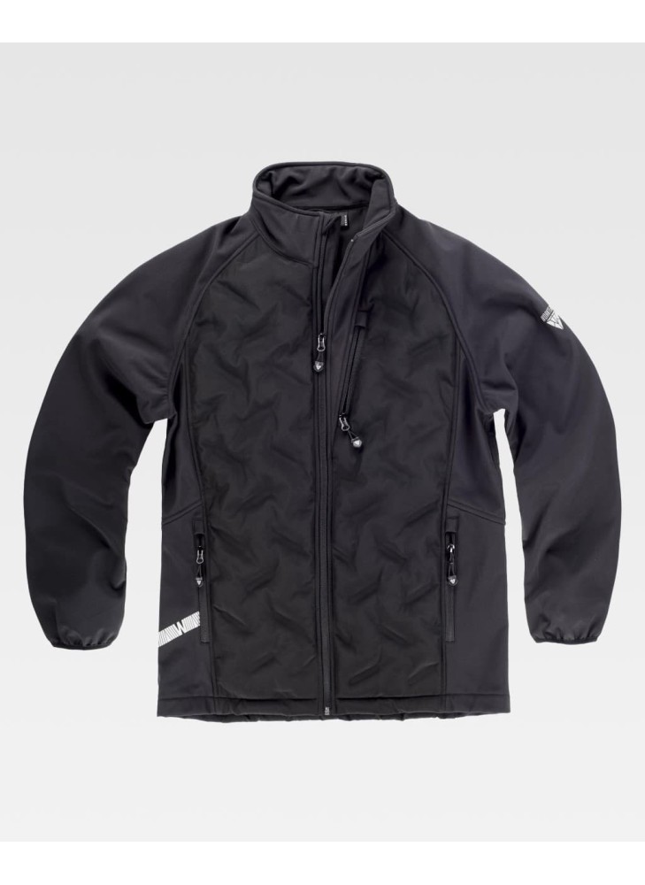Chaqueta Workshell acolchada de hombre Workteam S7800