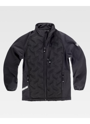 Chaqueta Workshell acolchada de hombre Workteam S7800