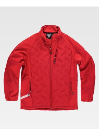 Chaqueta Workshell acolchada de hombre Workteam S7800