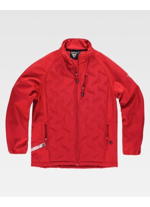 Chaqueta Workshell acolchada de hombre Workteam S7800