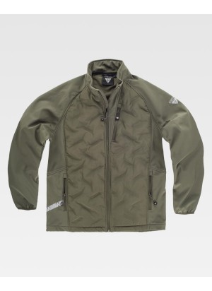 Chaqueta Workshell acolchada de hombre Workteam S7800
