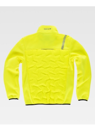 Chaqueta combinada acolchada reflectante Workteam S7835