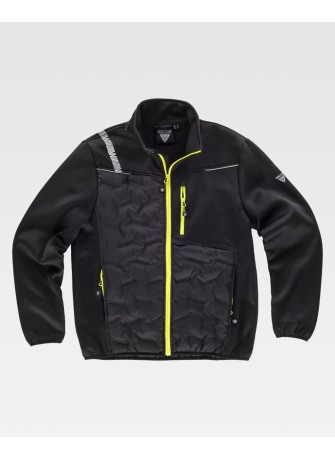 Chaqueta combinada acolchada reflectante Workteam S7835
