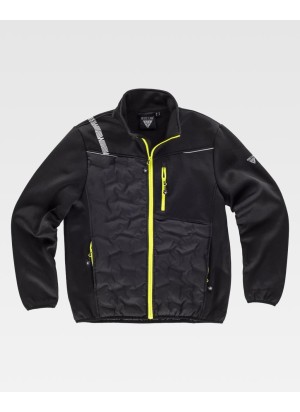 Chaqueta combinada acolchada reflectante Workteam S7835