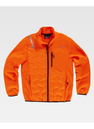 Chaqueta combinada acolchada reflectante Workteam S7835