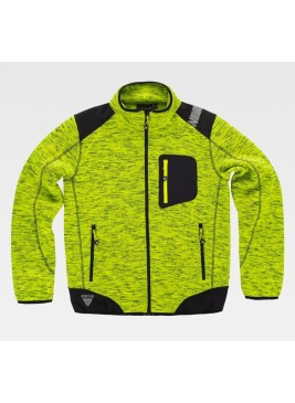 Chaqueta combinada con cuello alto Workteam S9455