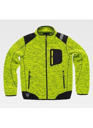 Chaqueta combinada con cuello alto Workteam S9455