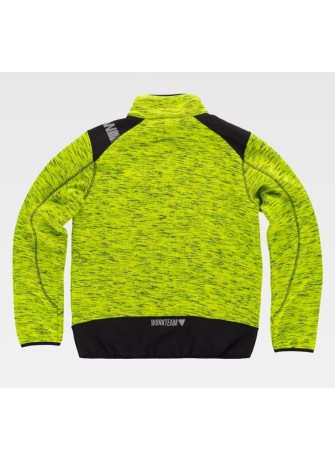 Chaqueta combinada con cuello alto Workteam S9455