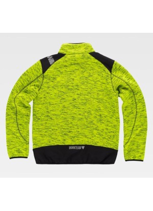 Chaqueta combinada con cuello alto Workteam S9455