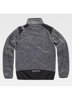 Chaqueta combinada con cuello alto Workteam S9455