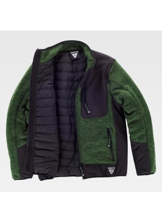 Chaqueta Workshell acolchada sin capucha Workteam S9465