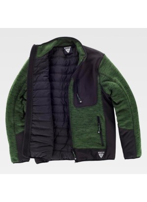 Chaqueta Workshell acolchada sin capucha Workteam S9465