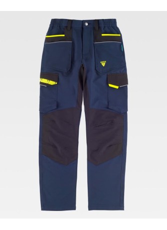 Pantalón multibolsillos elástico de Mujer WF3055