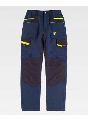 Pantalón multibolsillos elástico de Mujer WF3055