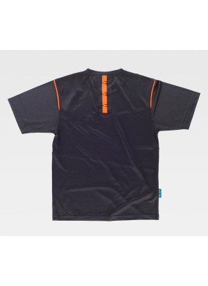 Camiseta técnica manga corta tejido Honecomb Workteam WF3016
