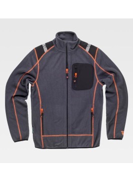 Chaqueta polar reflectante de cuello alto Workteam WF3058