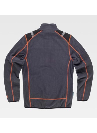 Chaqueta polar reflectante de cuello alto Workteam WF3058