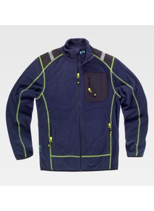 Chaqueta polar reflectante de cuello alto Workteam WF3058