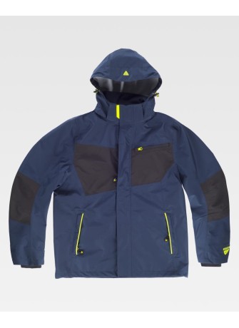Chaqueta combinada e impermeable Workteam WF3058