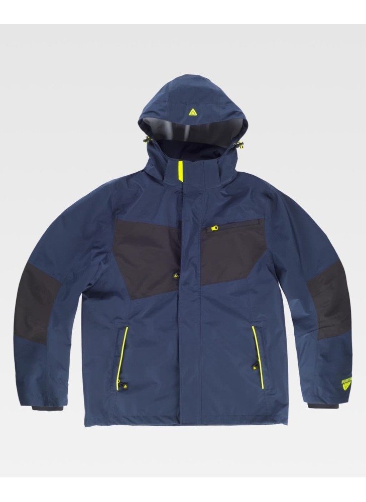 Chaqueta combinada e impermeable Workteam WF3058