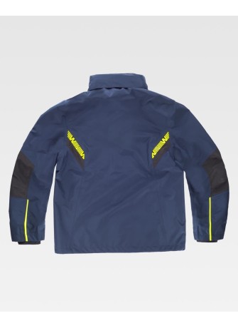 Chaqueta combinada e impermeable Workteam WF3058