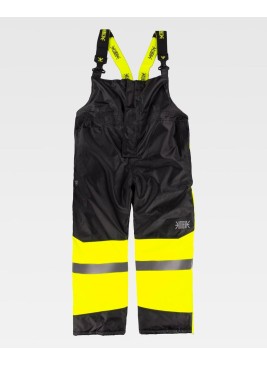 Peto alta visibilidad impermeable y acolchado Workteam C7027